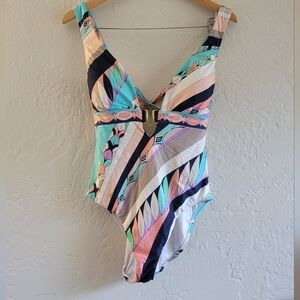 Trina Turk Onepiece Bathing Suit Size 10